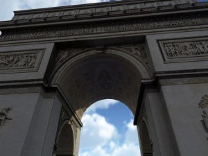arco di trionfo Modello 3D