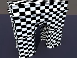 arco di trionfo Modello 3D