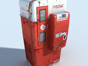 drink automate new  old 3D Модель