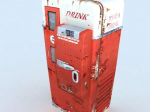 drink automate new  old 3D Model