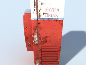 drink automate new  old 3D Модель