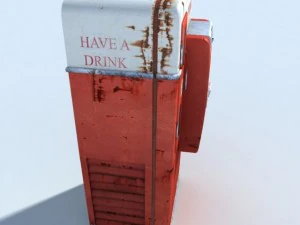 drink automate new  old 3D Model