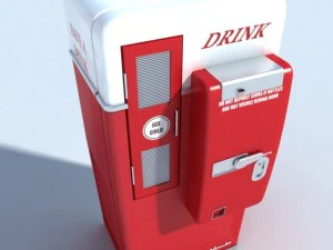 drink automate new  old 3D Model
