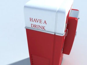 drink automate new  old 3D Model