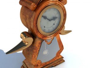 old clock 3D-Modell