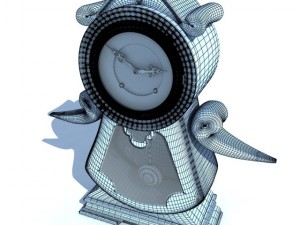 old clock 3D Model