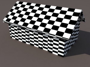 barn low poly 3D 模型