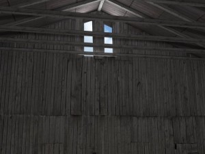 old barn low poly Modelo 3D