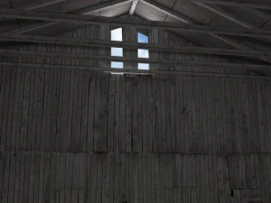 old barn low poly 3D Model