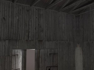 old barn low poly Modelo 3D