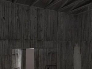 old barn low poly 3D Model