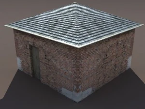 barn low poly 3D Model