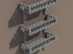 balkony low poly lods 3D Model