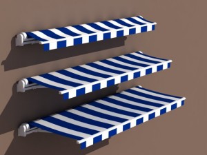 awning 3 stages 3D-Modell