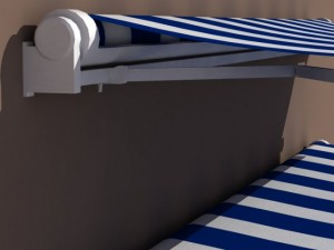 awning 3 stages 3D-Modell