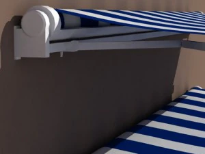 awning 3 stages 3D Model