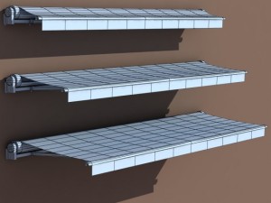 awning 3 stages 3D-Modell