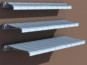awning 3 stages 3D Model