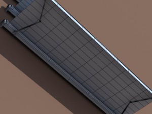 awning 3 stages 3D-Modell