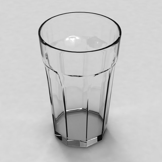 glass low poly 3d with turbosmooth 3D-Modell .c4d .max .obj .3ds .fbx .stl .blend 