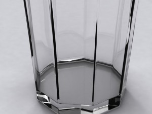 glass low poly 3d with turbosmooth 3D-Modell