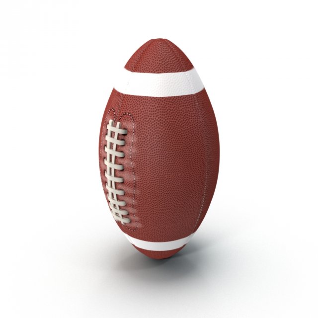 football 3D Модель .c4d .max .obj .3ds .fbx .stl .blend 