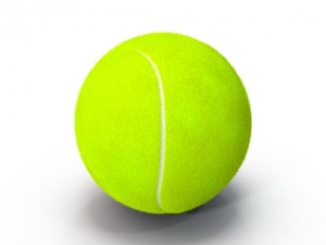 tenis ball furfurry 3D Model