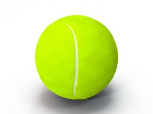 tenis ball furfurry Modello 3D