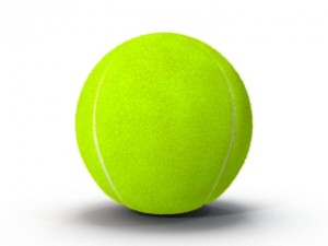 tenis ball furfurry Modello 3D