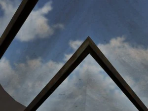 greenhouse skylight windows low poly 3D Model