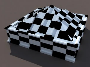 greenhouse skylight windows low poly 3D Model
