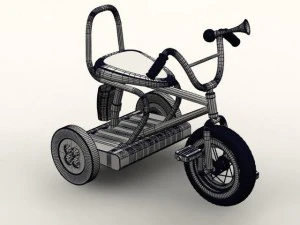little bicycle 3D Model