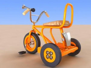 little bicycle 3D Model