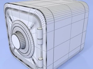 금고 3D 모델