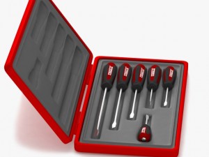 screwdriver box Model 3D