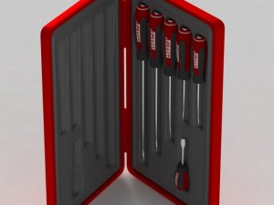 screwdriver box Model 3D