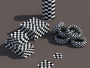 street element low poly Modèle 3D