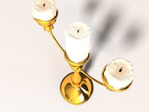 candlestick  new  used Modello 3D
