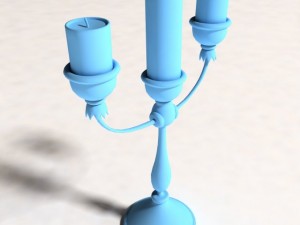 candlestick  new  used Modello 3D