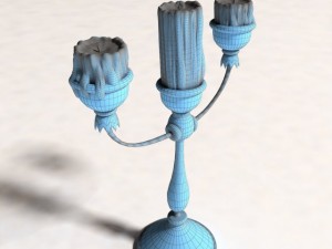 candlestick  new  used Modello 3D