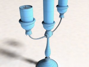 candlestick  new  used Modello 3D