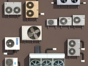 air conditioning pack low poly 3d modle 3Dモデル