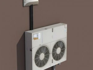 air conditioning pack low poly 3d modle 3D Model