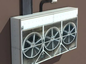 air conditioning pack low poly 3d modle 3D Model