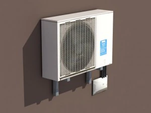air conditioning pack low poly 3d modle 3D Model