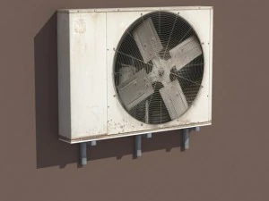air conditioning pack low poly 3d modle 3D Model