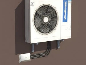 air conditioning pack low poly 3d modle 3D Model