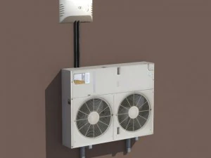 air conditioning pack low poly 3d modle 3D Model