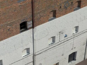 abandoned old factory low poly 3D Model