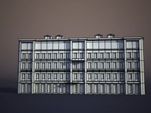 apartment house 1 3D Model